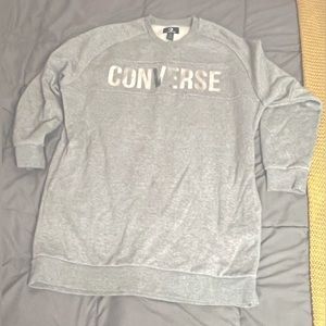 Converse Tunic length sweatshirt dress with pockets